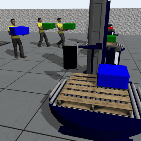 Modelo de simulación Bastian Solutions